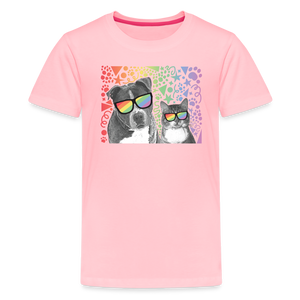 Pride Party Kids' Premium T-Shirt - pink