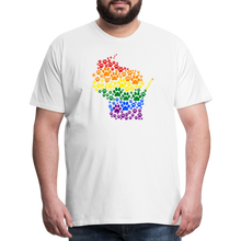 Load image into Gallery viewer, Pride Paws Classic Premium T-Shirt - white