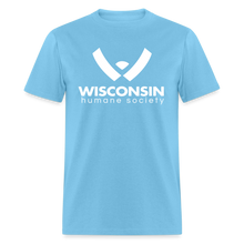 Load image into Gallery viewer, WHS Logo Unisex Classic T-Shirt - aquatic blue