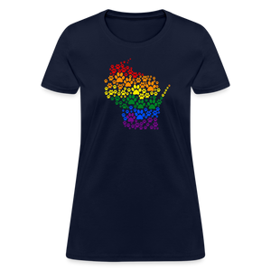 Pride Paws Classic T-Shirt - navy