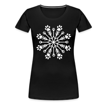 Load image into Gallery viewer, Paw Snowflake Premium T-Shirt - black