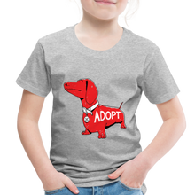 Load image into Gallery viewer, &quot;Big Red Dog&quot; Toddler Premium T-Shirt - heather gray