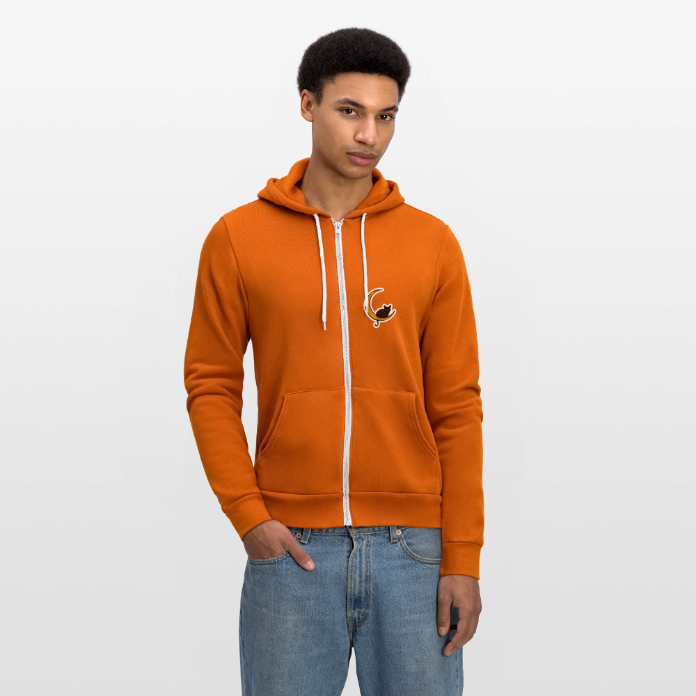 
                  
                    Moon Cat Bella + Canvas Unisex Full Zip Hoodie - autumn
                  
                