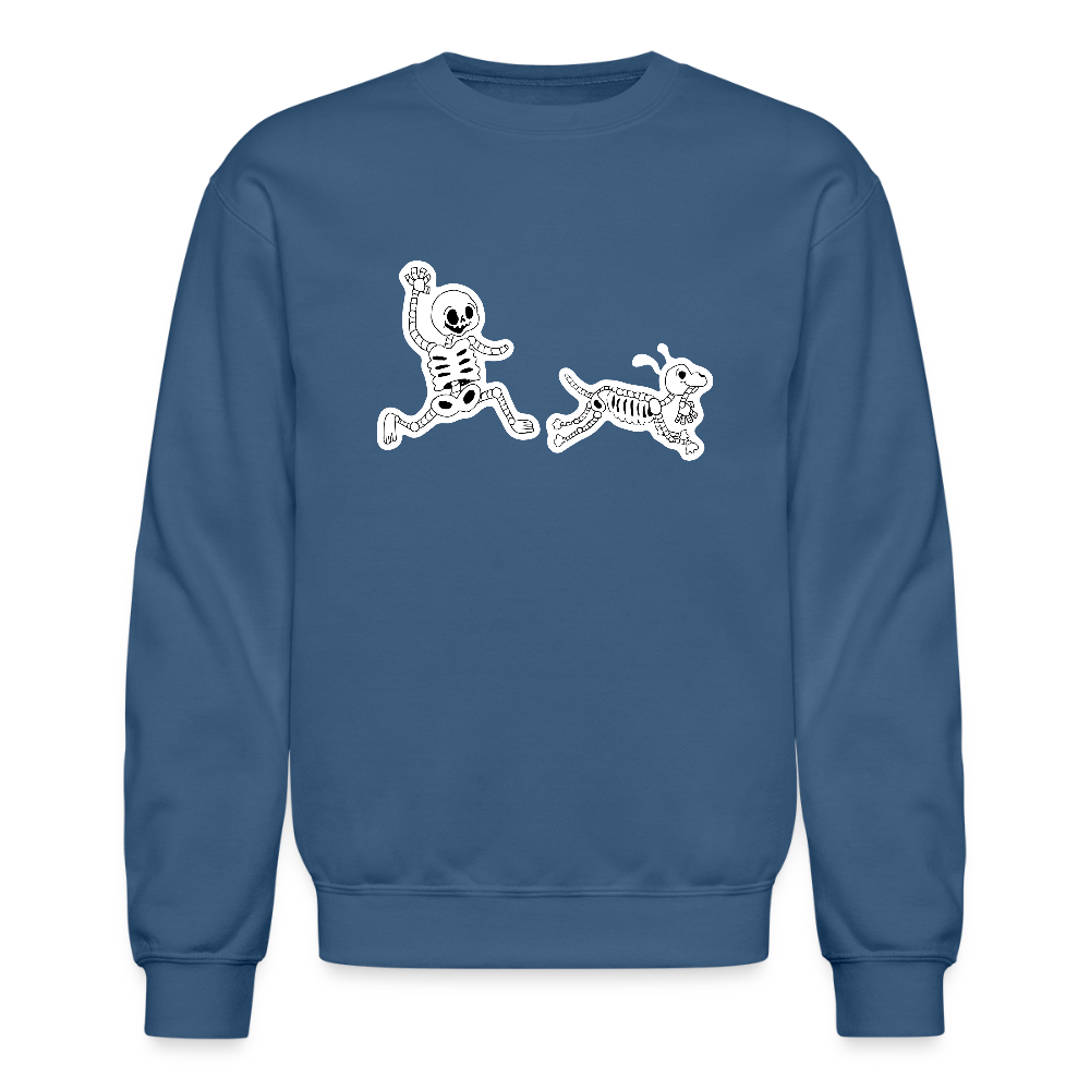 
                  
                    Skeleton Friends Crewneck Sweatshirt - indigo blue
                  
                