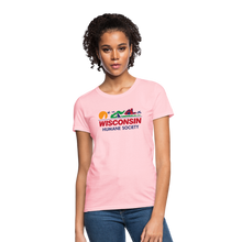 Load image into Gallery viewer, WHS License Plate Contoured T-Shirt - pink