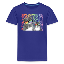 Load image into Gallery viewer, Pride Party Kids&#39; Premium T-Shirt - royal blue