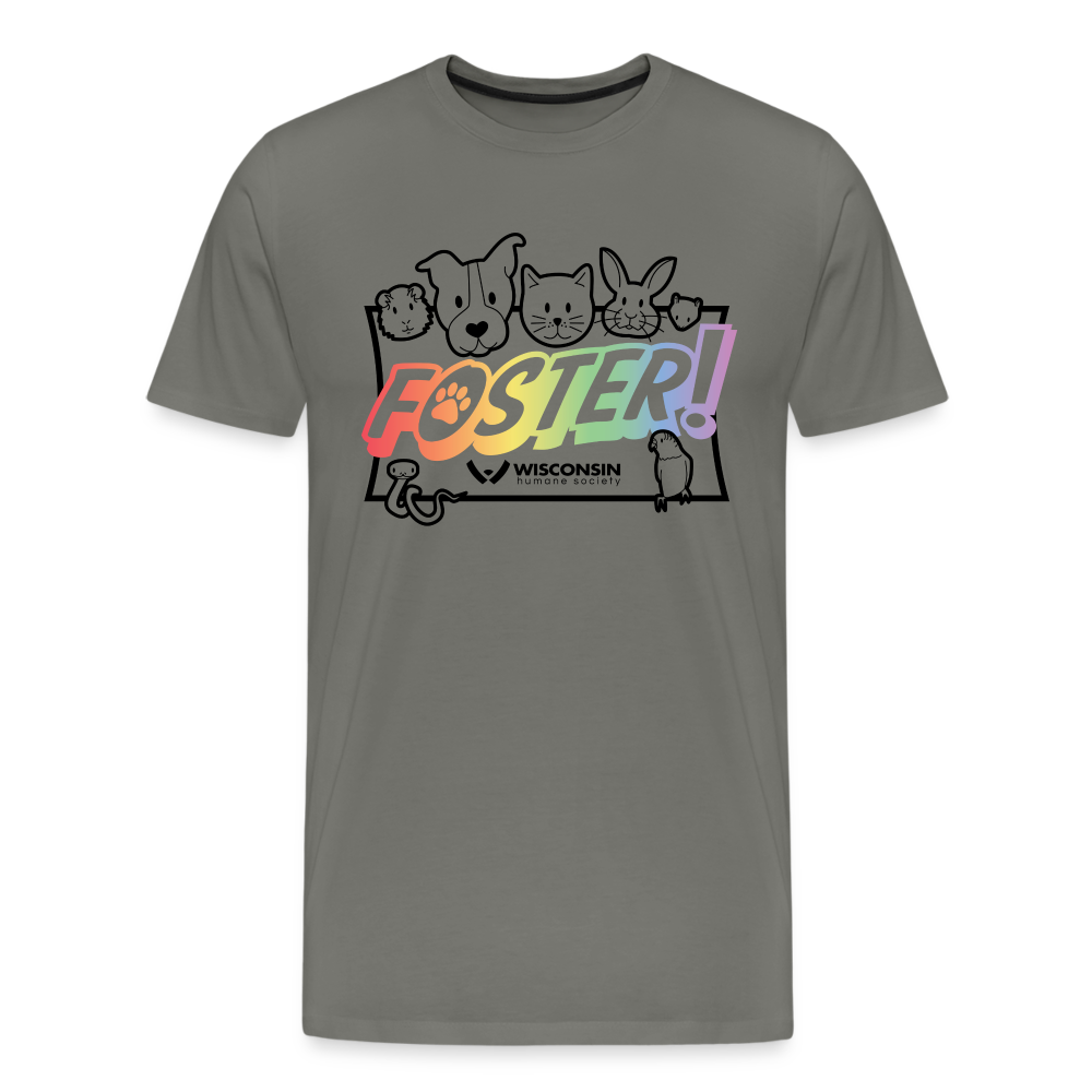 
                  
                    Foster Pride Classic Premium T-Shirt - asphalt gray
                  
                