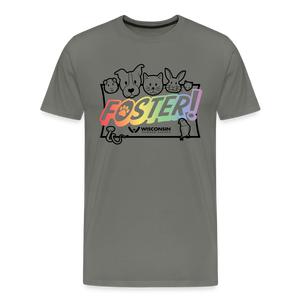 Foster Pride Classic Premium T-Shirt - asphalt gray