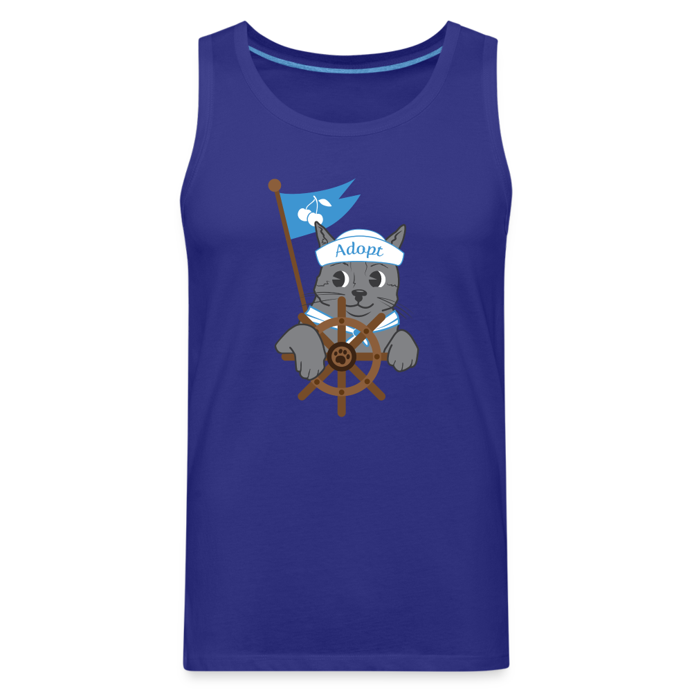 
                  
                    Door County Sailor Cat Classic Premium Tank - royal blue
                  
                