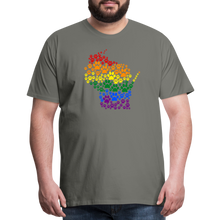 Load image into Gallery viewer, Pride Paws Classic Premium T-Shirt - asphalt gray