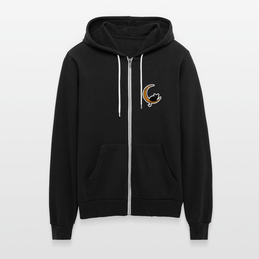 
                  
                    Moon Cat Bella + Canvas Unisex Full Zip Hoodie - black
                  
                