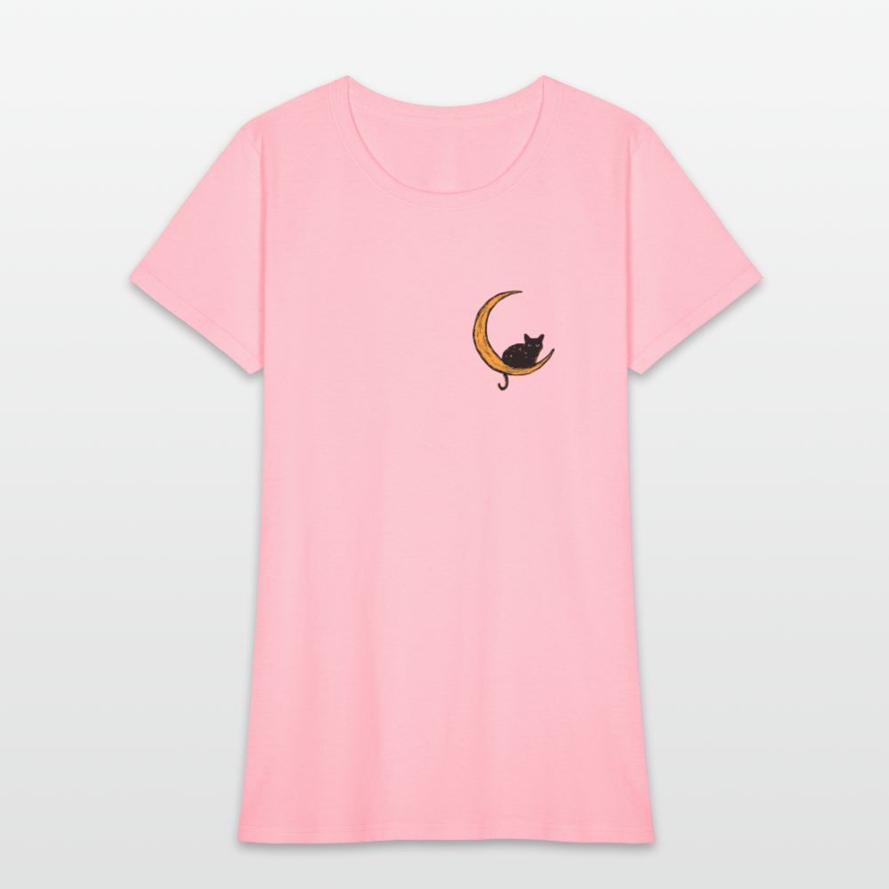 
                  
                    Moon Cat (Light) Contoured T-Shirt - pink
                  
                