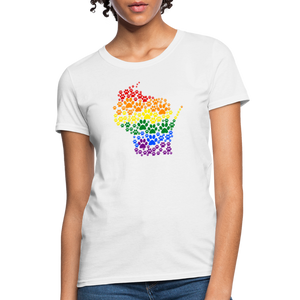 Pride Paws Classic T-Shirt - white