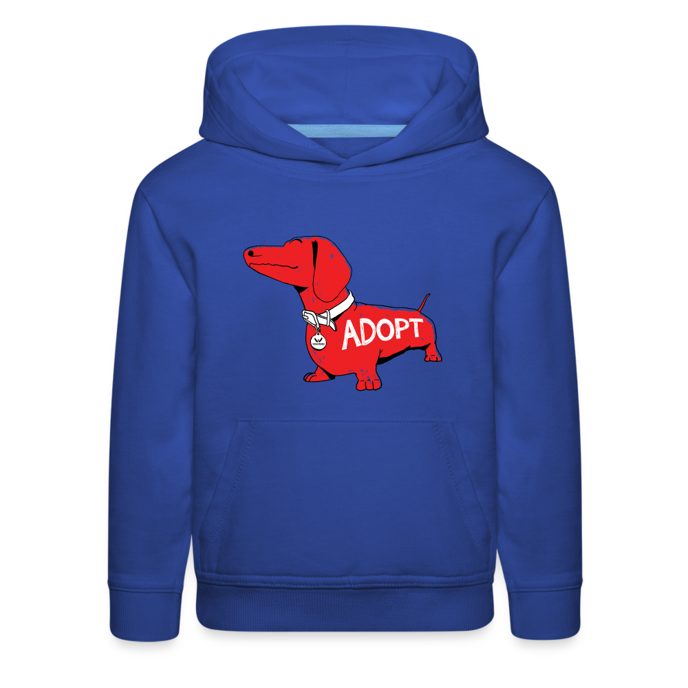 "Big Red Dog" Kids‘ Premium Hoodie - royal blue