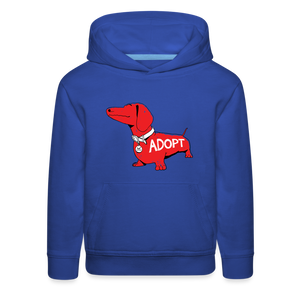 "Big Red Dog" Kids‘ Premium Hoodie - royal blue