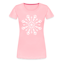 Load image into Gallery viewer, Paw Snowflake Premium T-Shirt - pink