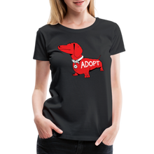 Load image into Gallery viewer, &quot;Big Red Dog&quot; Contoured Premium T-Shirt - black