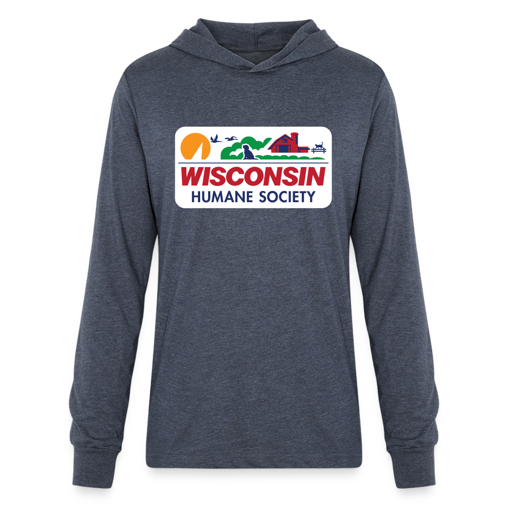 
                  
                    WHS License Plate Long Sleeve Hoodie Shirt - heather navy
                  
                