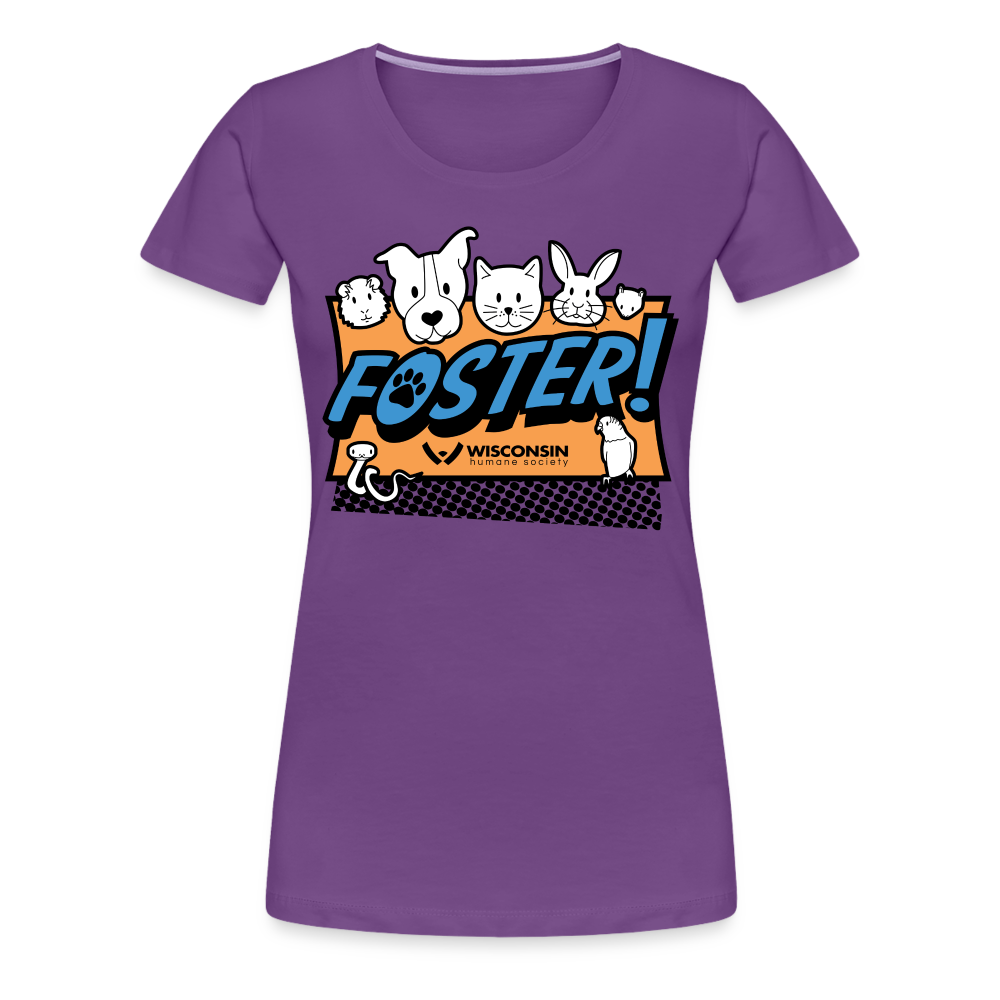 
                  
                    Foster Logo Contoured Premium T-Shirt - purple
                  
                