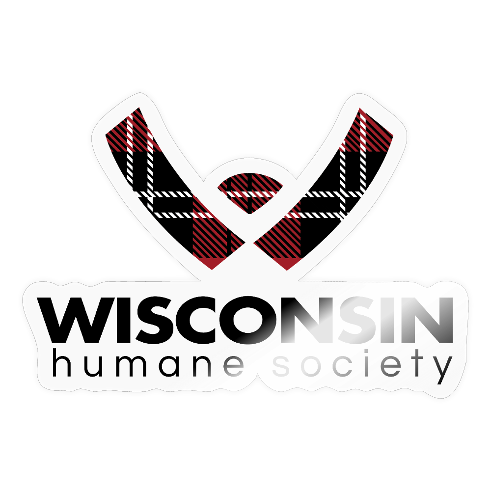
                  
                    WHS Plaid Logo Sticker - transparent glossy
                  
                