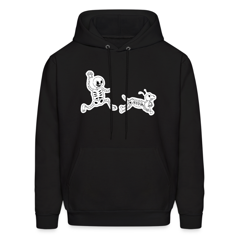 Skeleton Friends Hoodie - black