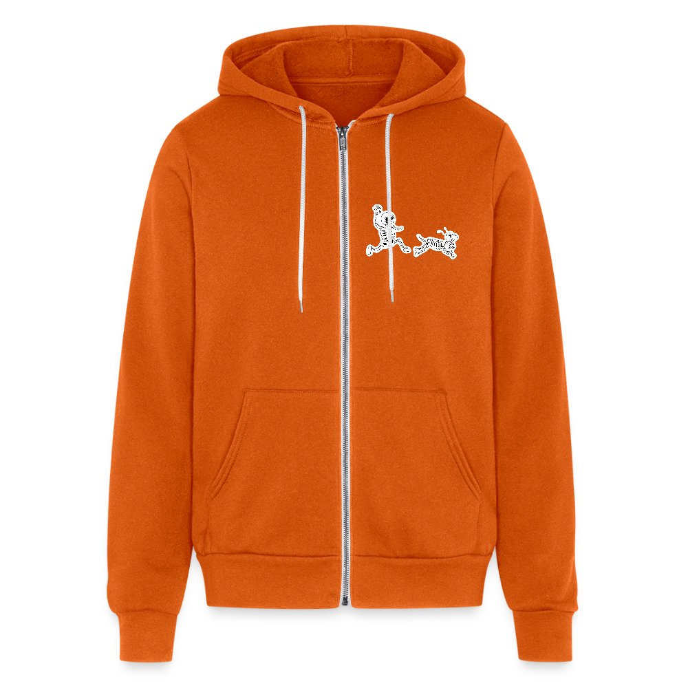 
                  
                    Skeleton Friends Bella + Canvas Unisex Full Zip Hoodie - autumn
                  
                