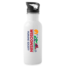 Load image into Gallery viewer, WHS License Plate Water Bottle - white