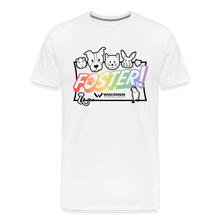 Load image into Gallery viewer, Foster Pride Classic Premium T-Shirt - white