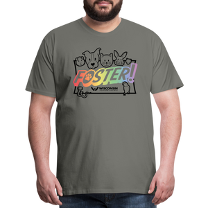 Foster Pride Classic Premium T-Shirt - asphalt gray