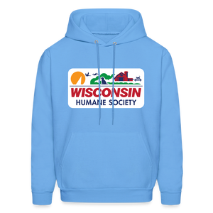 WHS License Plate Hoodie - carolina blue