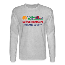 Load image into Gallery viewer, WHS License Plate Classic Long Sleeve T-Shirt - heather gray