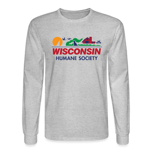 WHS License Plate Classic Long Sleeve T-Shirt - heather gray