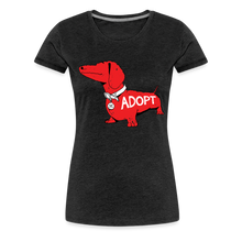 Load image into Gallery viewer, &quot;Big Red Dog&quot; Contoured Premium T-Shirt - charcoal grey