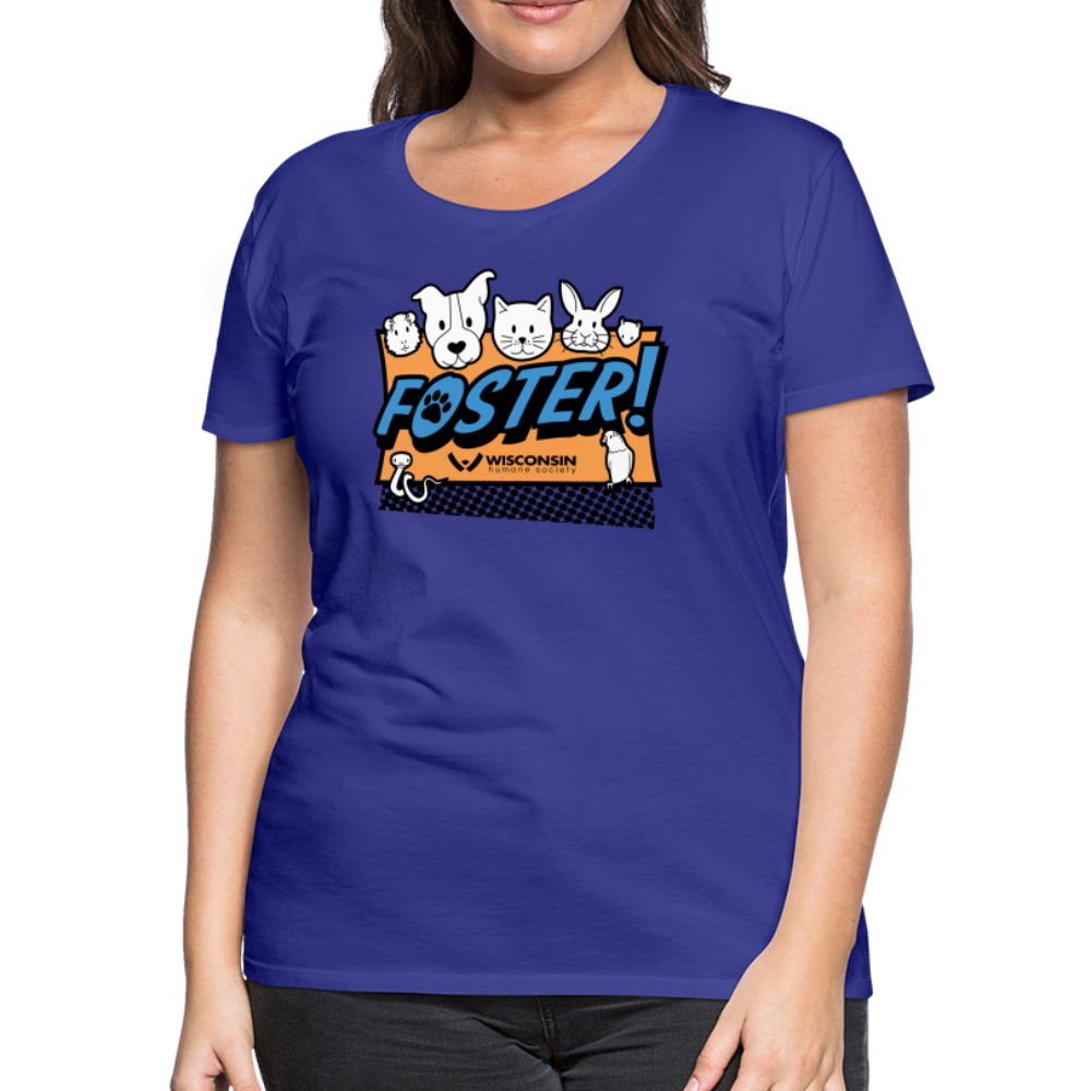 
                  
                    Foster Logo Contoured Premium T-Shirt - royal blue
                  
                