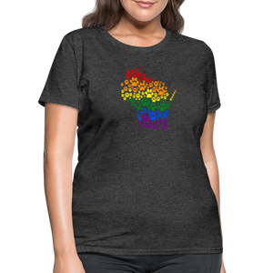 Pride Paws Classic T-Shirt - heather black