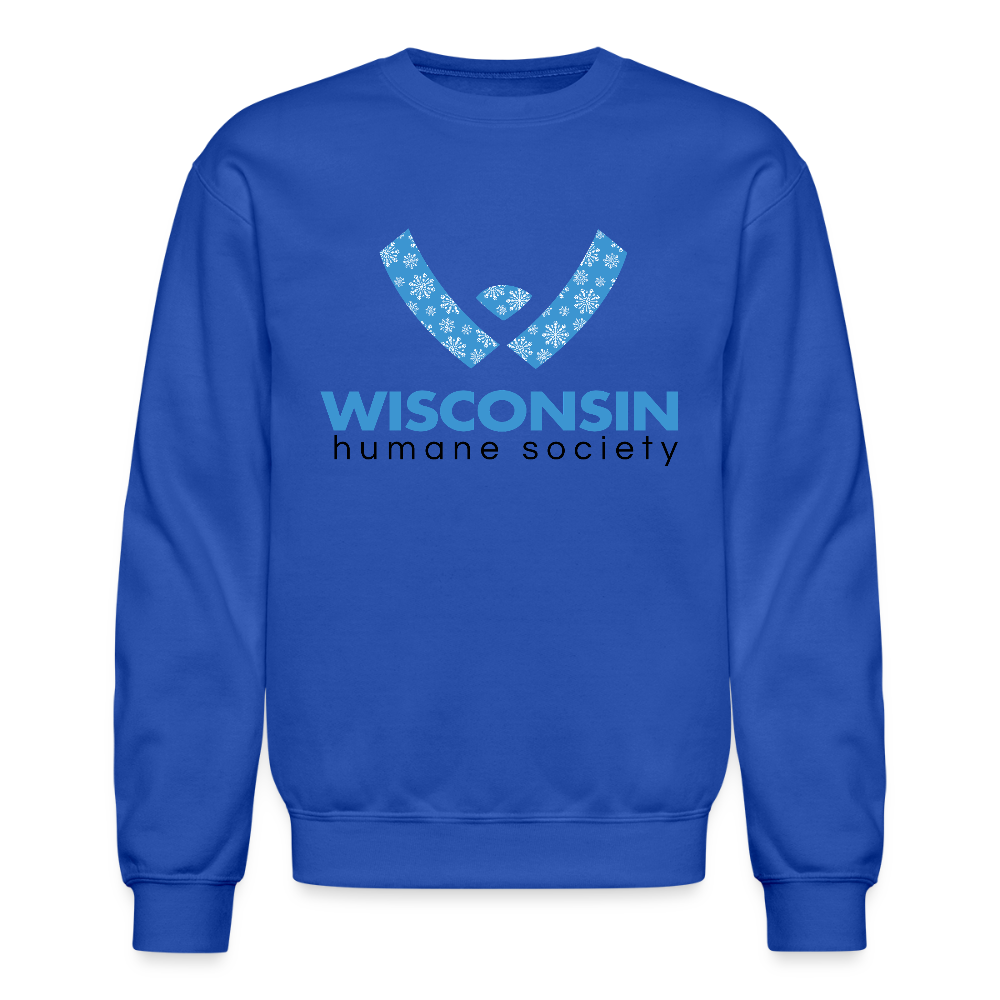 WHS Snow Logo Crewneck Sweatshirt - royal blue