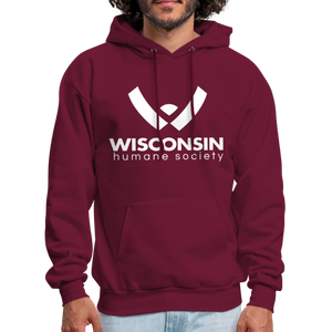 WHS Logo Classic Hoodie - burgundy