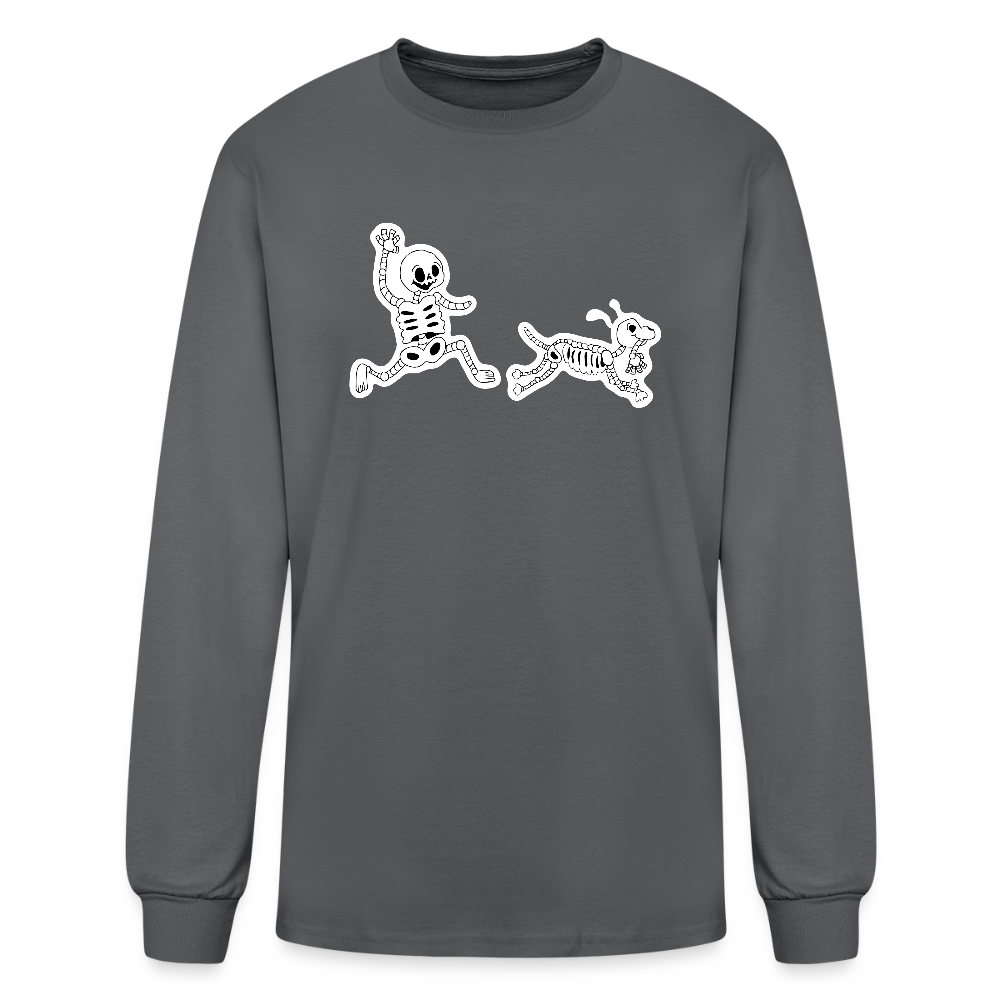 
                  
                    Skeleton Friends Long Sleeve T-Shirt - charcoal
                  
                