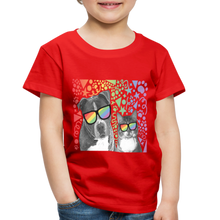 Load image into Gallery viewer, Pride Party Toddler Premium T-Shirt - red