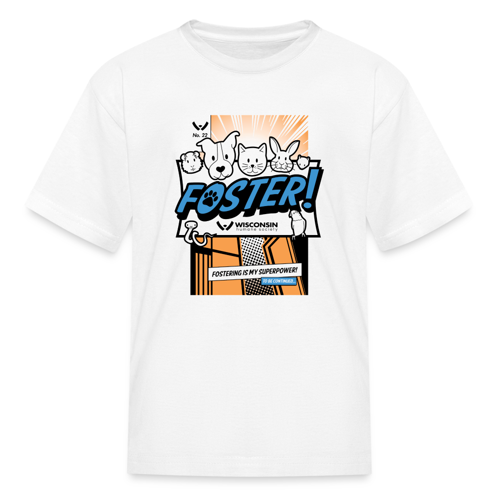 
                  
                    Foster Comic Kids' T-Shirt - white
                  
                