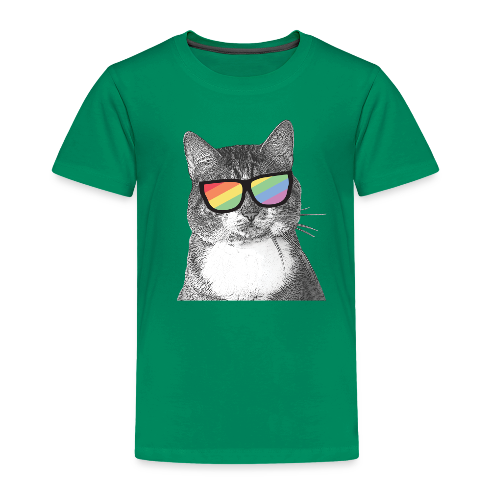 
                  
                    Pride Cat Toddler Premium T-Shirt - kelly green
                  
                