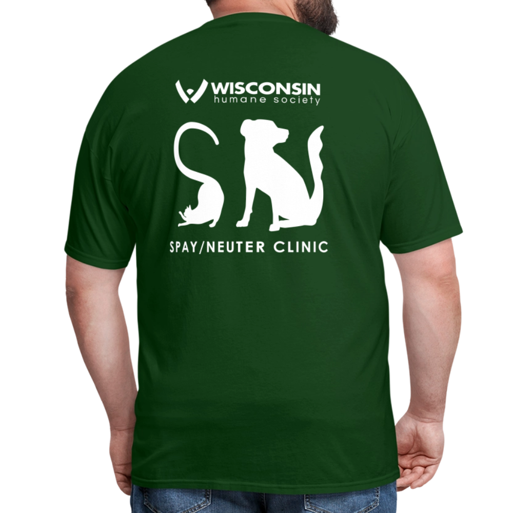 
                  
                    Spay/Neuter Clinic Classic T-Shirt - forest green
                  
                