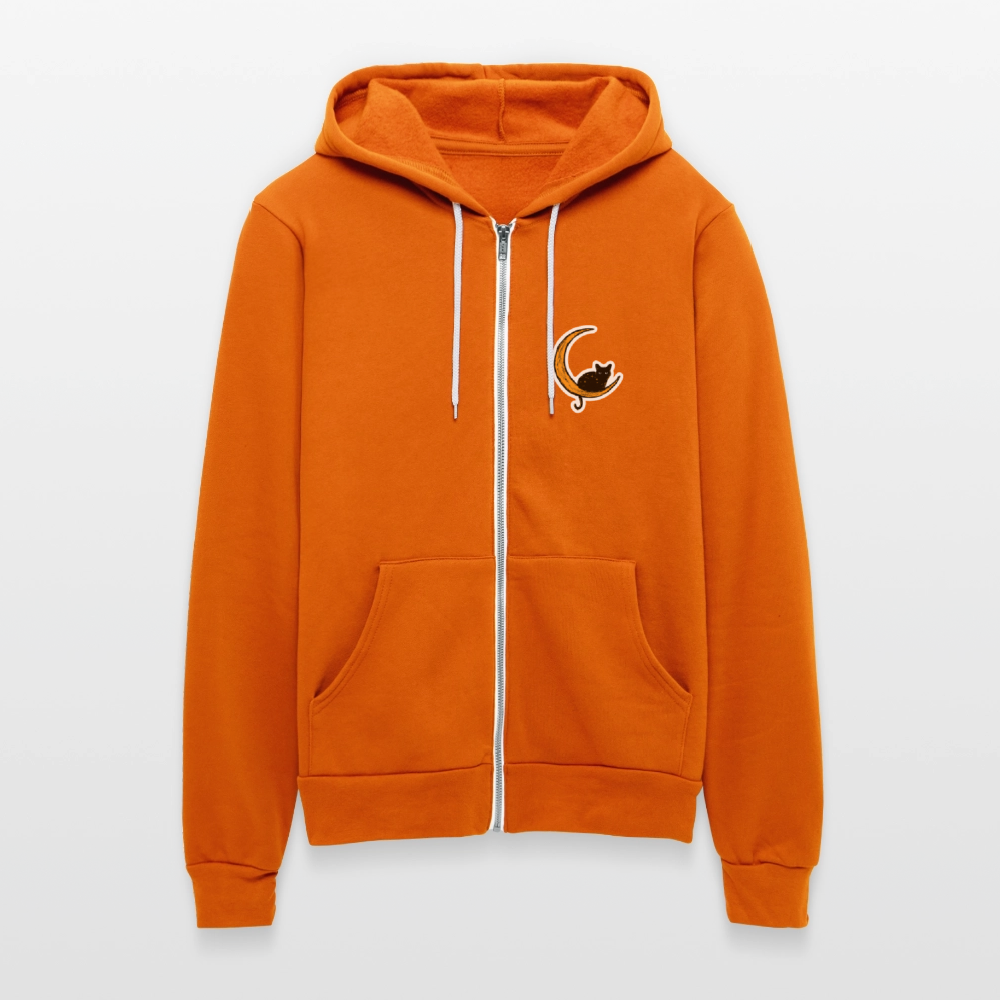
                  
                    Moon Cat Bella + Canvas Unisex Full Zip Hoodie - autumn
                  
                