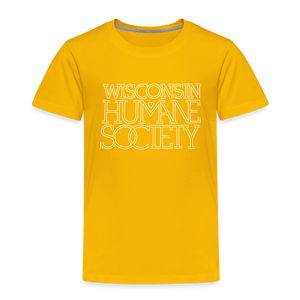 WHS 1987 Logo Toddler Premium T-Shirt - sun yellow