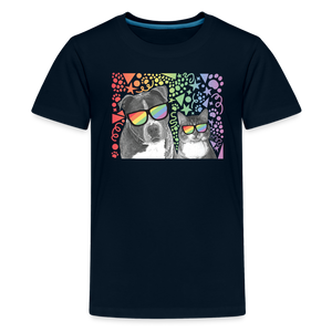 Pride Party Kids' Premium T-Shirt - deep navy