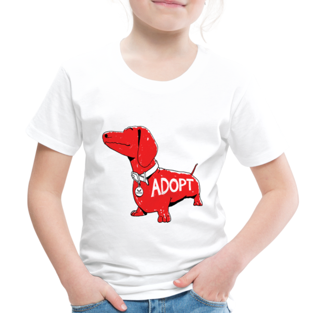 
                  
                    "Big Red Dog" Toddler Premium T-Shirt - white
                  
                