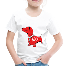 Load image into Gallery viewer, &quot;Big Red Dog&quot; Toddler Premium T-Shirt - white