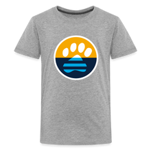 Load image into Gallery viewer, MKE Flag Paw Kids&#39; Premium T-Shirt - heather gray