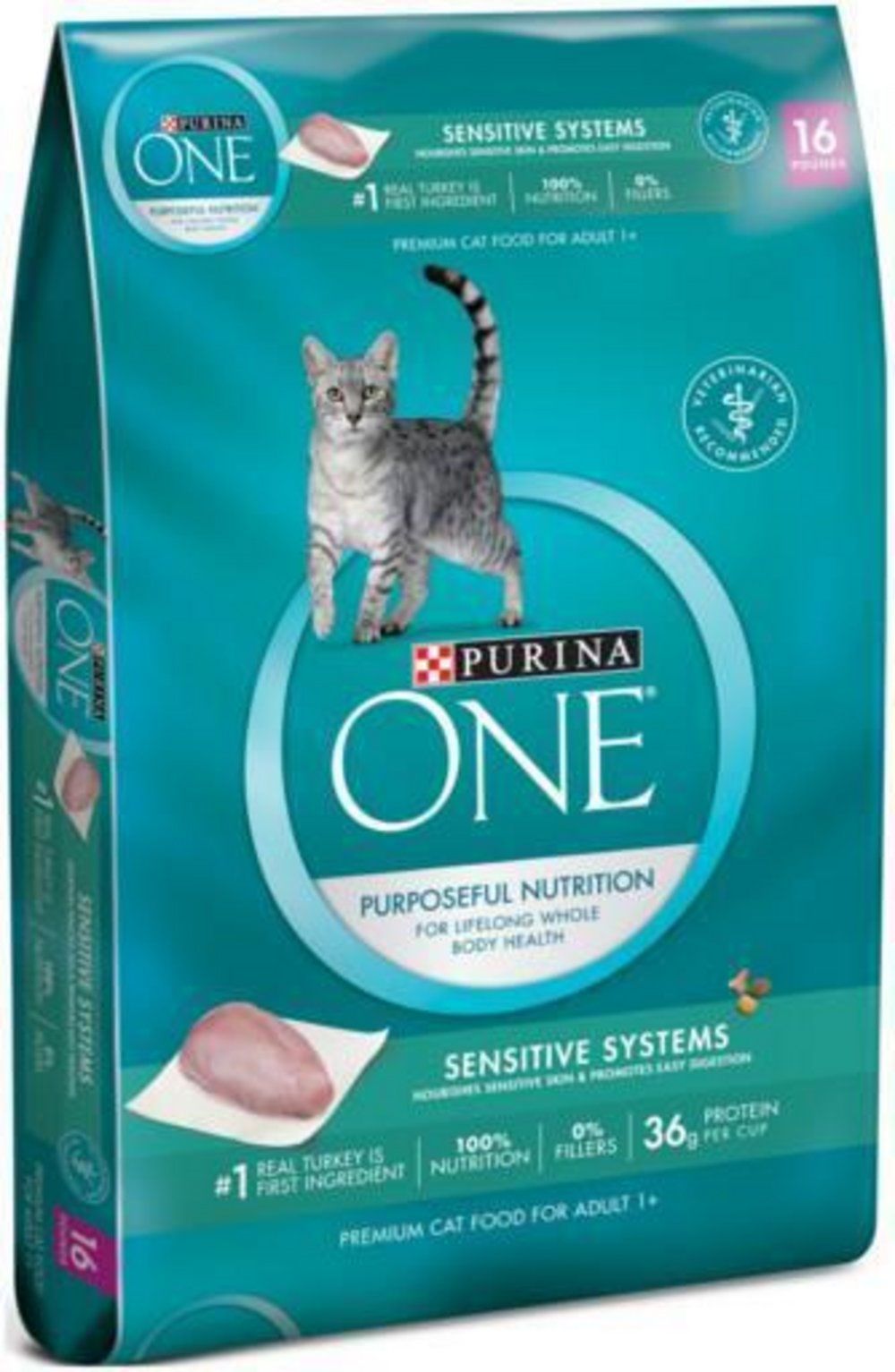 One Sensitive Skin and Stomach Dry Cat Food
