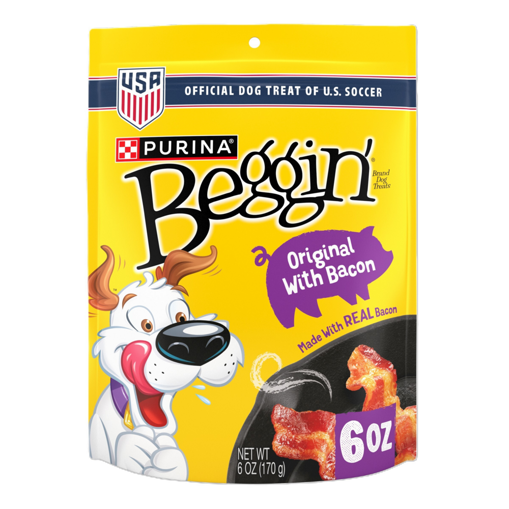 Beggin' Strips Dog Treats, Original With Bacon Flavor